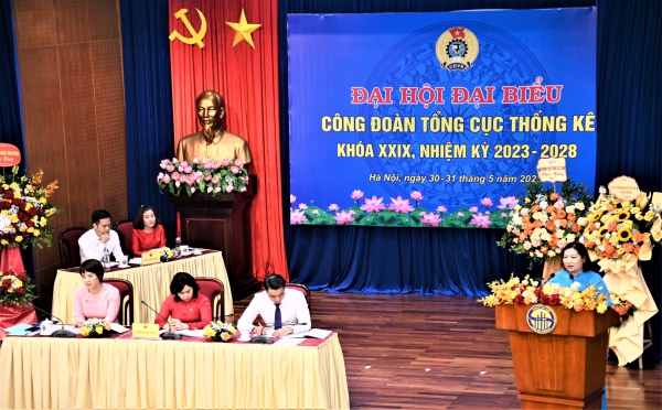 Đại hội đại biểu công đoàn Tổng cục Thống kê khóa XXIX, nhiệm kỳ 2023-2028 17