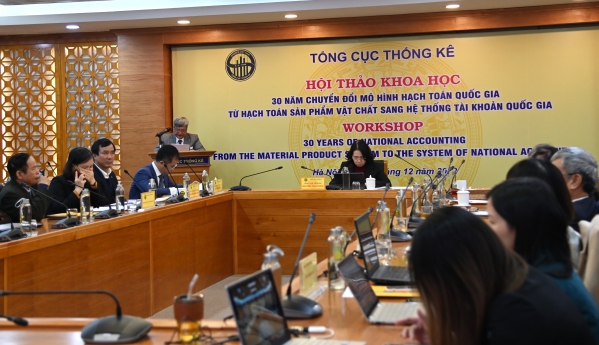 Tổng cục Thống kê tổ chức Hội thảo khoa học 30 năm chuyển đổi mô hình hạch toán quốc gia 5