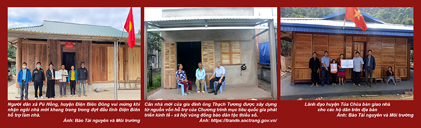 Chương trình Mục tiêu quốc gia giúp nhiều hộ đồng bào dân tộc thiểu số được an cư trong những ngôi nhà mới 3