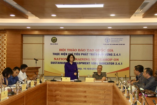 Hội thảo đào tạo quốc gia về tăng cường năng lực giám sát an ninh lương thực và nông nghiệp bền vững 2