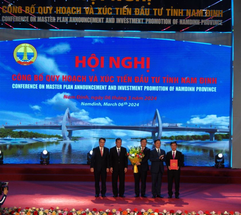 Công bố Quy hoạch tỉnh Nam Định thời kỳ 2021-2030, tầm nhìn đến năm 2050 và Xúc tiến đầu tư tỉnh Nam Định năm 2024  2