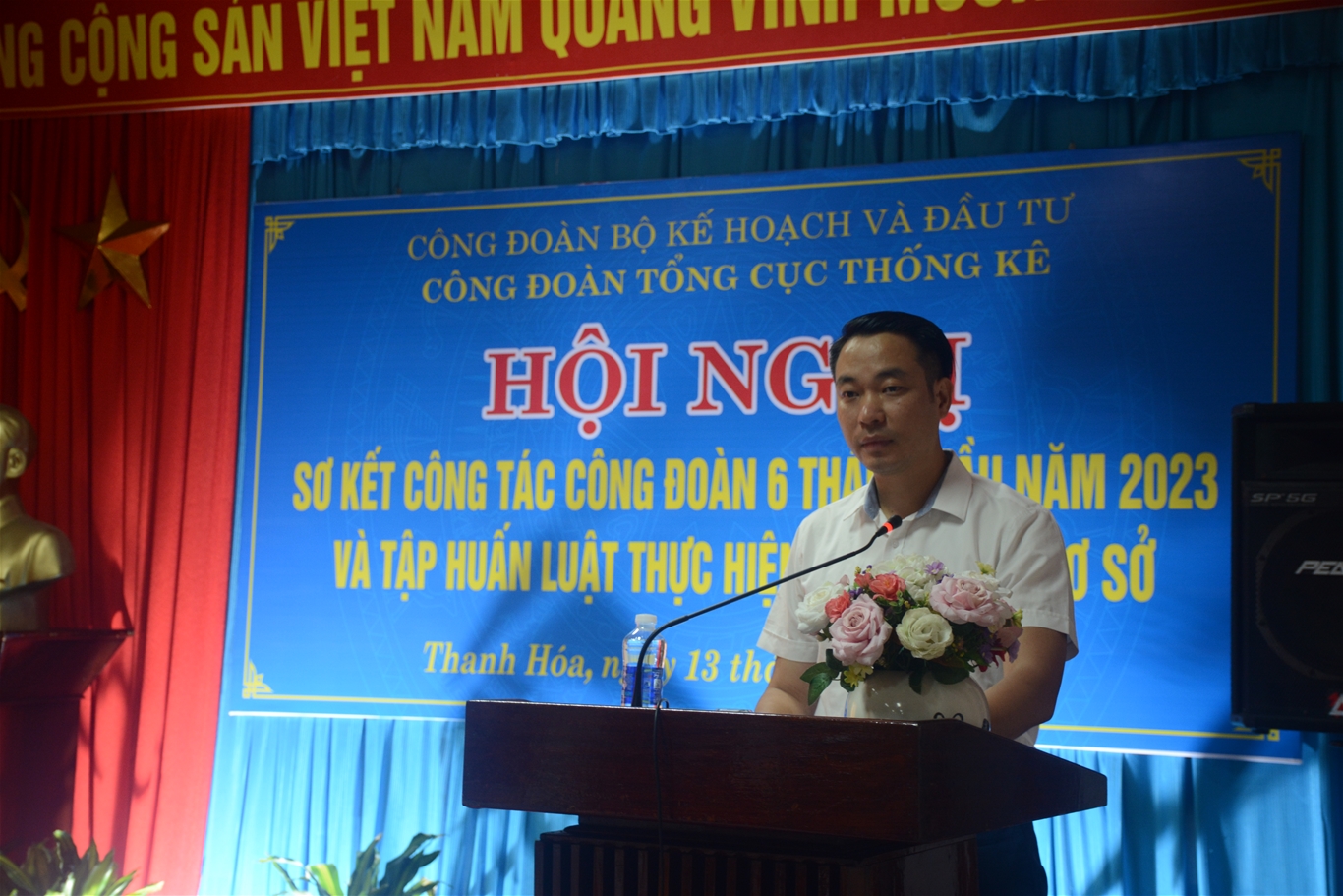 Công đoàn Tổng cục Thống kê sơ kết công tác công đoàn 6 tháng đầu năm, triển khai kế hoạch công tác 6 tháng cuối năm 2023 và tập huấn công tác công đoàn 1