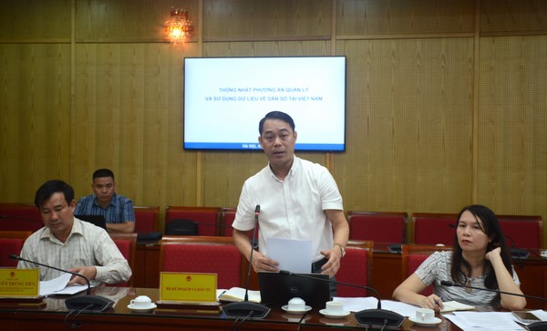 Tổng cục Thống kê tham gia họp thống nhất phương án quản lý và sử dụng dữ liệu về dân số tại Việt Nam 2