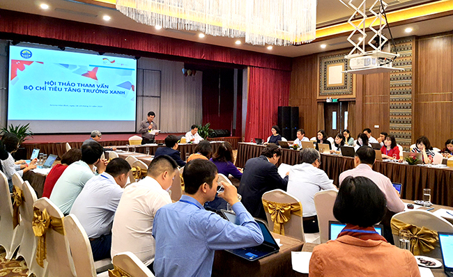 Tổng cục Thống kê tổ chức Hội thảo Tham vấn Bộ chỉ tiêu tăng trưởng xanh 1