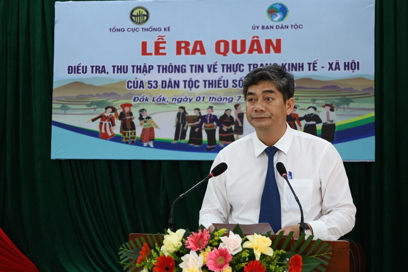 Đắk Lắk hòa chung khí thế ra quân sôi nổi điều tra thu thập thông tin về thực trạng kinh tế - xã hội của 53 dân tộc thiểu số năm 2024