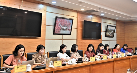 Tổng cục Thống kê Việt Nam tiếp và làm việc  với Cơ quan Hợp tác và Phát triển I-ta-li-a tại Hà Nội 2
