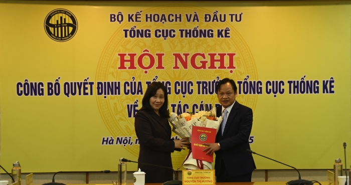 Hội nghị công bố Quyết định về công tác cán bộ Vụ Tổ chức cán bộ 1