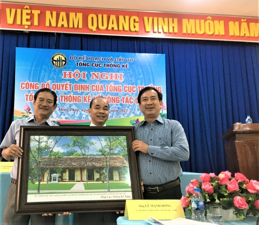 Đoàn công tác Tổng cục Thống kê làm việc với Cục Thống kê tỉnh Đồng Tháp 3