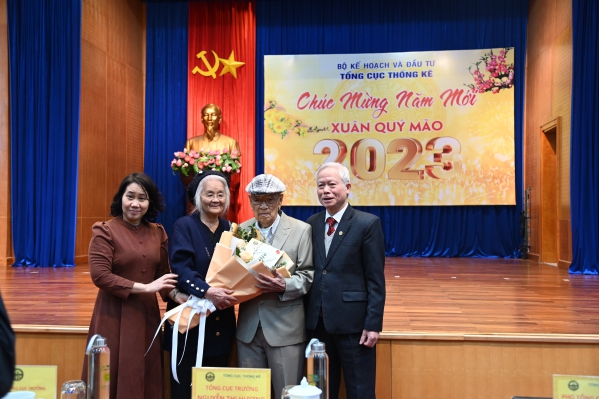 Tổng cục Thống kê tổ chức gặp mặt công chức, viên chức và người lao động đã nghỉ hưu tại Hà Nội nhân dịp đầu năm 2023 1