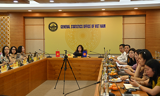 Phiên họp nội bộ Kỳ họp thứ 12 của Ủy ban Hệ thống thống kê Cộng đồng ASEAN (ACSS12) 2