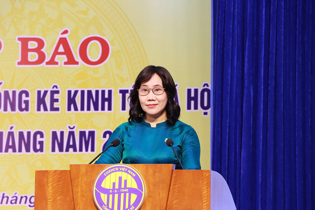 Tổng cục Thống kê họp báo công bố số liệu thống kê kinh tế - xã hội quý III và 9 tháng năm 2024   5