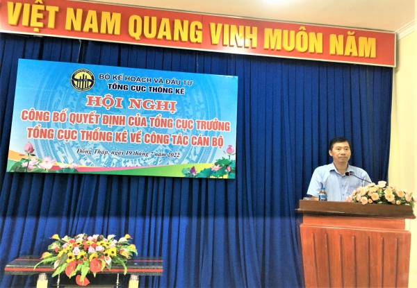 Đoàn công tác Tổng cục Thống kê làm việc với Cục Thống kê tỉnh Đồng Tháp 2