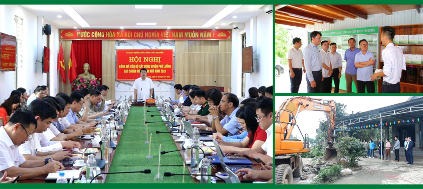 Huyện Phú Lương tỉnh Thái Nguyên quyết tâm về đích nông thôn mới năm 2024 2
