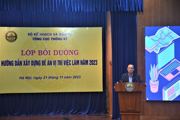 Tổng cục Thống kê tổ chức Lớp bồi dưỡng  hướng dẫn xây dựng Đề án vị trí việc làm năm 2023 2