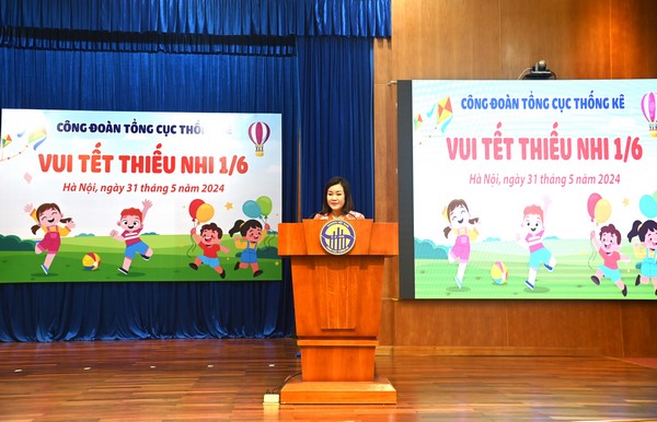 Tổng cục Thống kê tổ chức Vui Tết thiếu nhi cho con em cán bộ, công chức, viên chức và người lao động 2