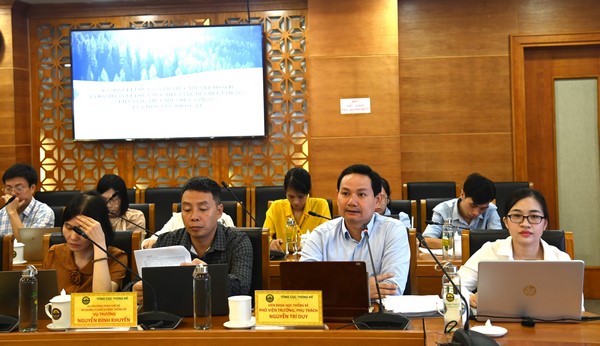 Tổng cục Thống kê họp rà soát kết quả 03 năm thực hiện kế hoạch và đánh giá kết quả mục tiêu Chiến lược Thống kê đến hết năm 2023, khả năng thực hiện đến năm 2025 1