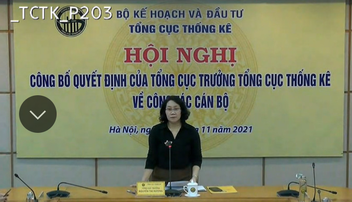 Hội nghị công bố quyết định của Tổng cục trưởng TCTK về công tác cán bộ Cục Thống kê tỉnh Đồng Tháp