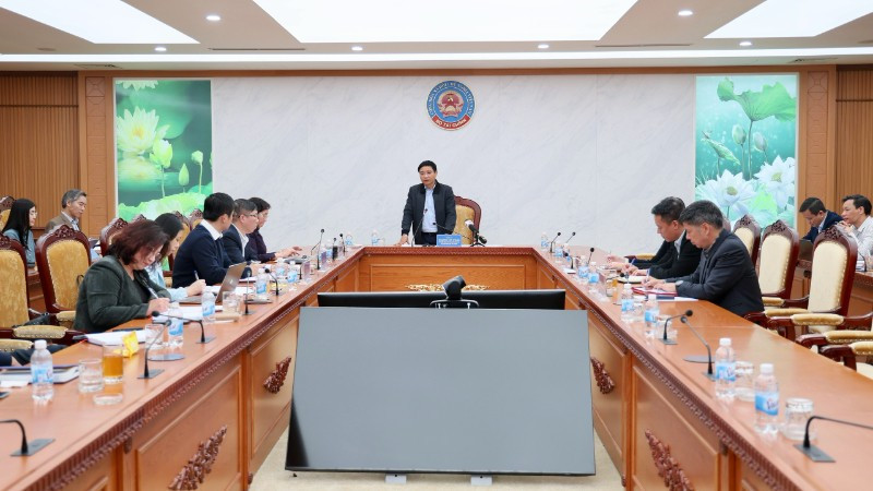 Toàn cảnh cuộc họp.