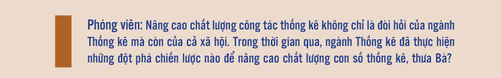 Đẩy mạnh thực hiện các đột phá chiến lược hướng tới xây dựng ngành Thống kê phát triển bền vững 1