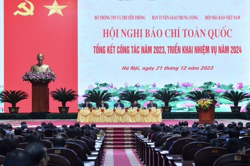 Hội nghị Báo chí toàn quốc Tổng kết công tác năm 2023, triển khai nhiệm vụ năm 2024 2