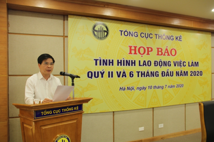 Tổng cục Thống kê họp báo công bố tình hình lao động việc làm quý II và 6 tháng đầu năm 2020 1