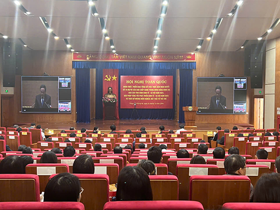 Hội nghị toàn quốc quán triệt, triển khai tổng kết việc thực hiện Nghị quyết số 18-NQ/TW của Ban Chấp hành Trung ương Đảng khóa XII 5