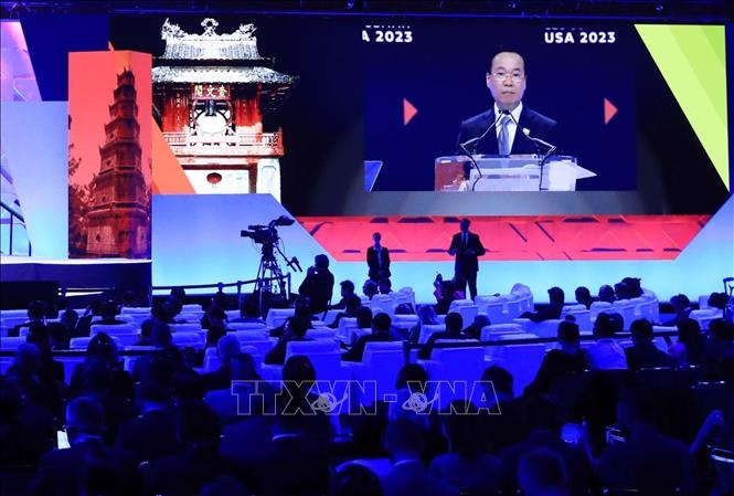 Việt Nam sẵn sàng cùng các thành viên APEC và cộng đồng doanh nghiệp châu Á-Thái Bình Dương xây dựng một tương lai tươi sáng cho mọi người dân 1