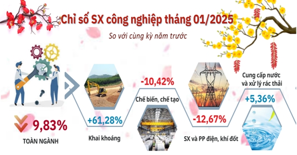 Hà Tĩnh kinh tế - xã hội tháng 01 năm 2025 tiếp tục ổn định 2