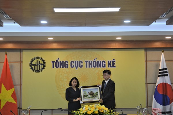 Tổng cục Thống kê tiếp xã giao Đoàn Thống kê Hàn Quốc KOSTAT 3