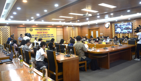 Tổng cục Thống kê họp báo công bố Báo cáo Lao động việc làm Quý II/2022 2