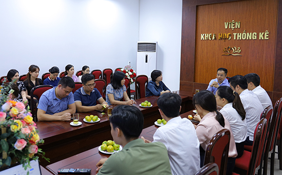 Lãnh đạo Tổng cục Thống kê chúc mừng Ngày Khoa học và Công nghệ Việt Nam 1