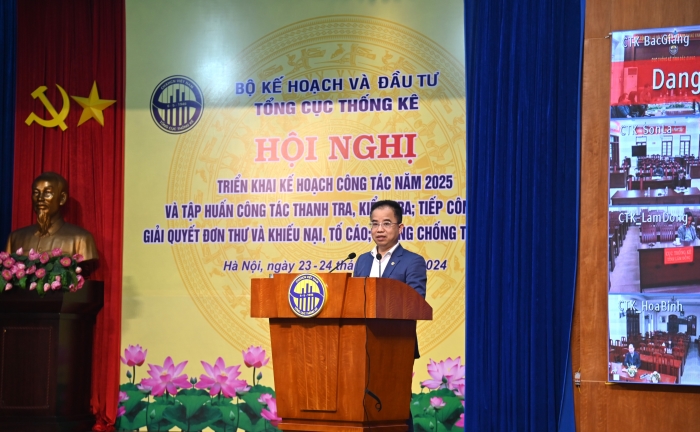 Tổng cục Thống kê tổ chức Hội nghị Tập huấn công tác thanh tra, kiểm tra; tiếp công dân, giải quyết đơn thư và khiếu nại, tố cáo; phòng chống tham nhũng 4