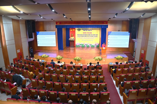 Tổng cục Thống kê tổ chức Hội nghị Triển khai kế hoạch công tác năm 2023 3