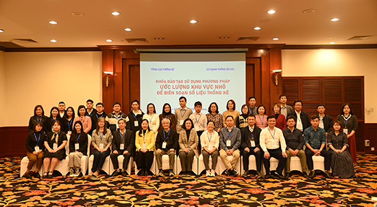 Khóa đào tạo “Sử dụng phương pháp Ước lượng khu vực nhỏ để biên soạn số liệu thống kê” 2