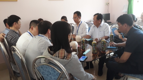 Phó Tổng cục trưởng TCTK Lê Trung Hiếu làm việc với Cục Thống kê tỉnh Bến Tre về công tác giám sát điều tra DSGK 2024 4