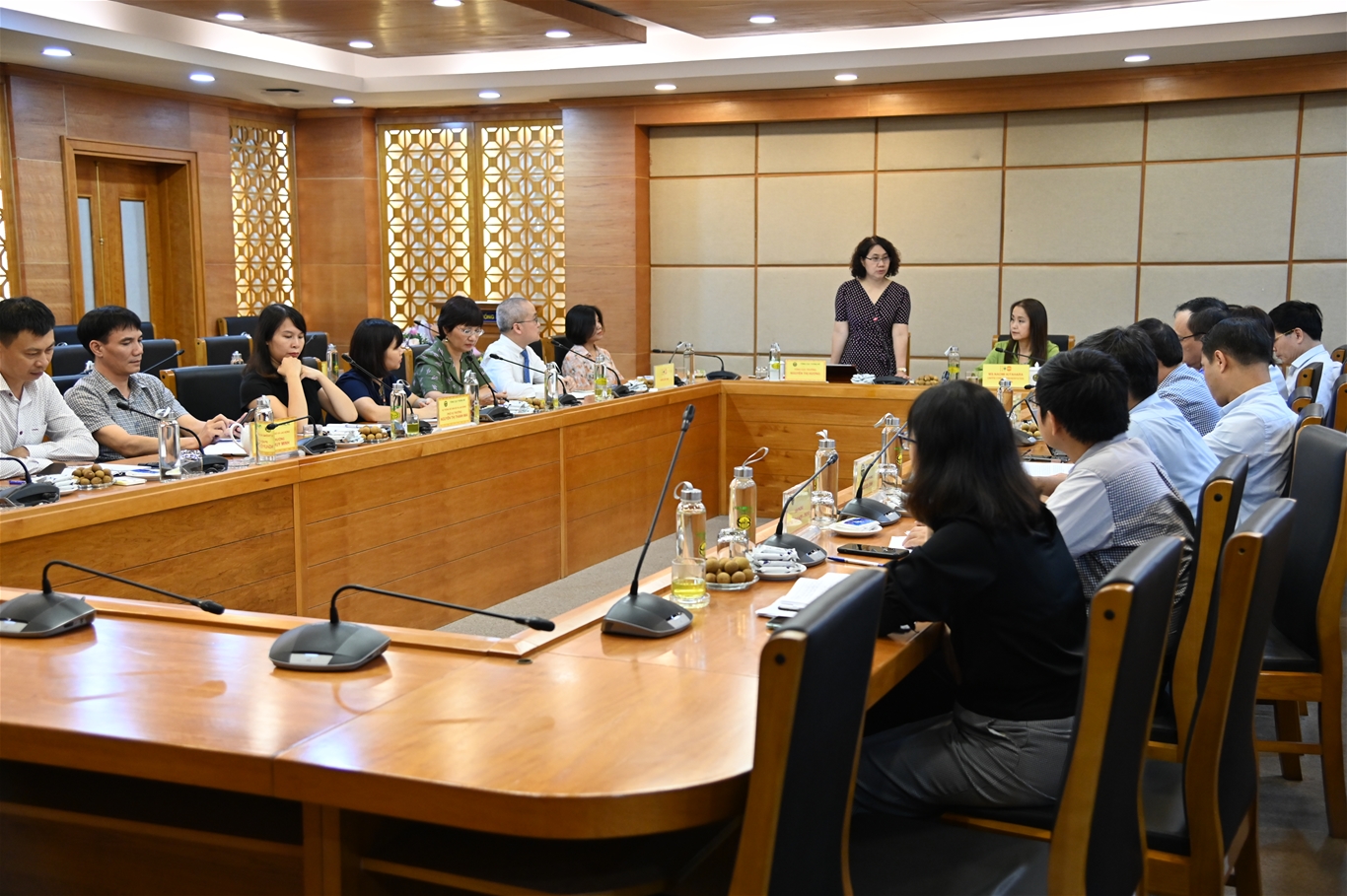 Tổng cục trưởng Tổng cục Thống kê gặp mặt và làm việc với Trưởng đại diện Quỹ Dân số Liên hợp quốc tại Việt Nam 1