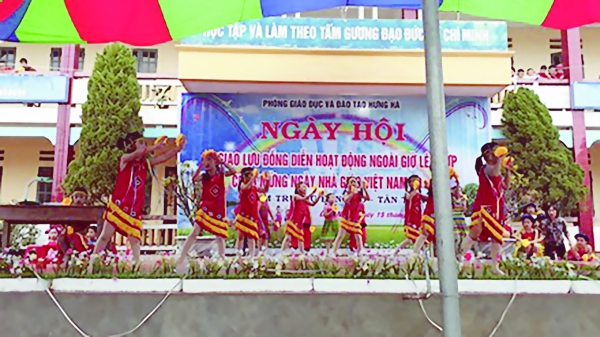 Trường Tiểu học Điệp Nông chú trọng công tác dạy và học