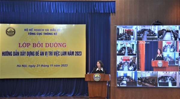 Tổng cục Thống kê tổ chức Lớp bồi dưỡng  hướng dẫn xây dựng Đề án vị trí việc làm năm 2023 3