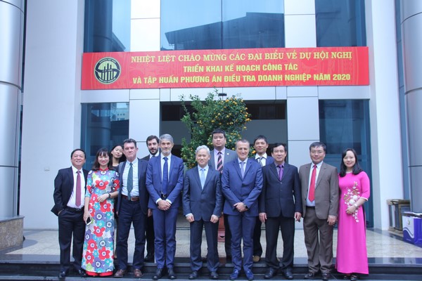 Tổng cục trưởng Tổng cục Thống kê tiếp đón Tổng giám đốc Cơ quan hợp tác phát triển Italia 2