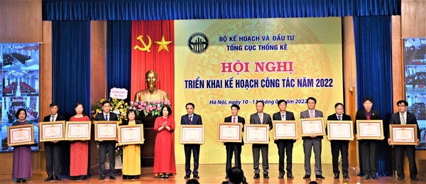 Hội nghị triển khai kế hoạch công tác năm 2022 của ngành Thống kê 5