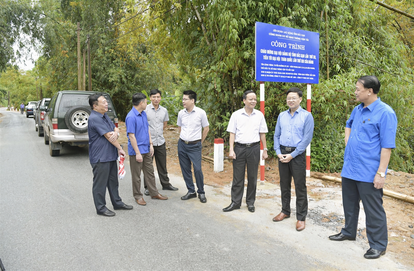 Ban QLDA ĐTXD Công trình giao thông tỉnh Bắc Kạn: Đảm bảo tiến độ và chất lượng các dự án giao thông trọng điểm 2