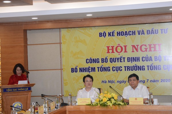 Hội nghị công bố Quyết định của Bộ trưởng Bộ Kế hoạch và Đầu tư bổ nhiệm Tổng cục trưởng Tổng cục Thống kê 2