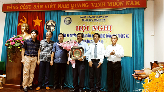 Hội nghị công tác tổ chức cán bộ, giao nhiệm vụ phụ trách Cục Thống kê tỉnh Bà Rịa – Vũng Tàu đối với ông Đỗ Danh Thành, Phó Cục trưởng CTK tỉnh Bà Rịa – Vũng Tàu. 2