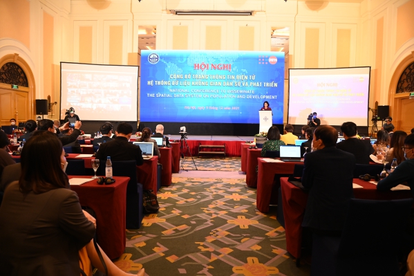 Hội nghị Công bố trang thông tin điện tử Hệ thống dữ liệu không gian dân số và phát triển  5
