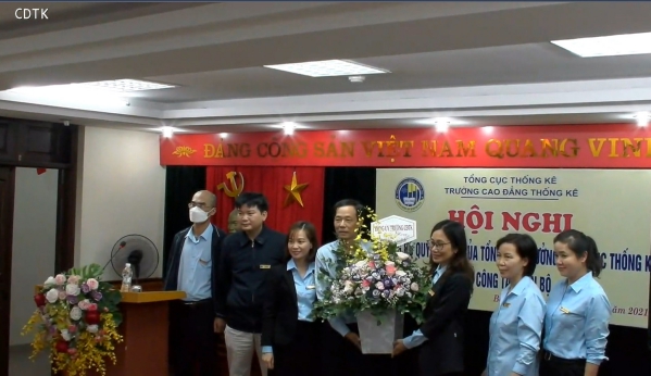 Hội nghị trực tuyến Công bố Quyết định  của Tổng cục trưởng Tổng cục Thống kê về công tác cán bộ 5