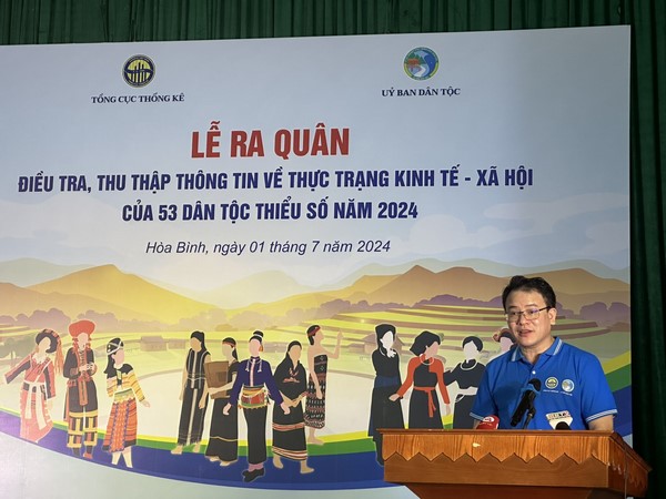 Lễ ra quân Điều tra, thu thập thông tin về thực trạng kinh tế - xã hội của 53 dân tộc thiểu số năm 2024 1