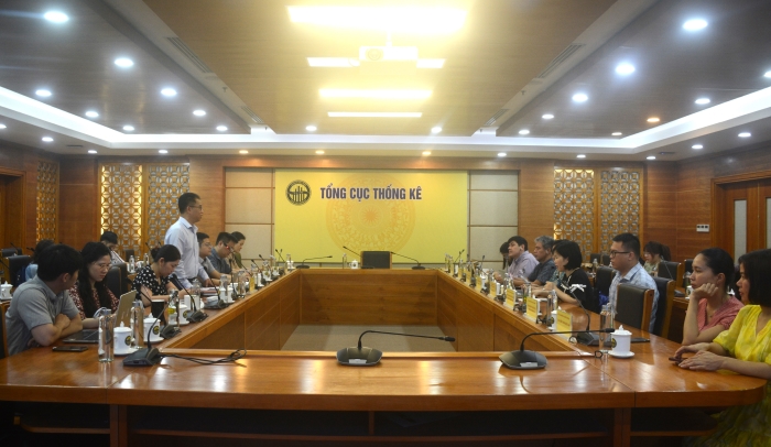 Tổng cục Thống kê làm việc với ADB về 2 Hợp phần Dự án “Phát triển nguồn lực thống kê mới và xây dựng năng lực về công nghệ và nguồn lực dữ liệu mới” 1