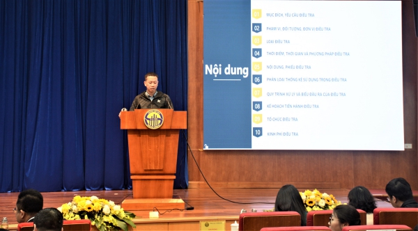 Tổng cục Thống kê tổ chức Hội nghị trực tuyến tập huấn điều tra năm 2023 2