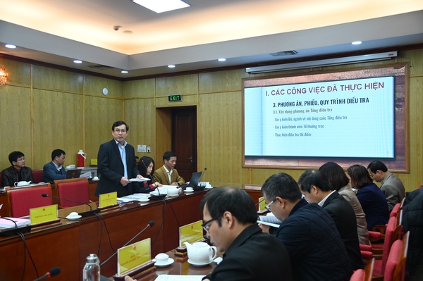 Họp Ban chỉ đạo Tổng điều tra kinh tế năm 2021 2