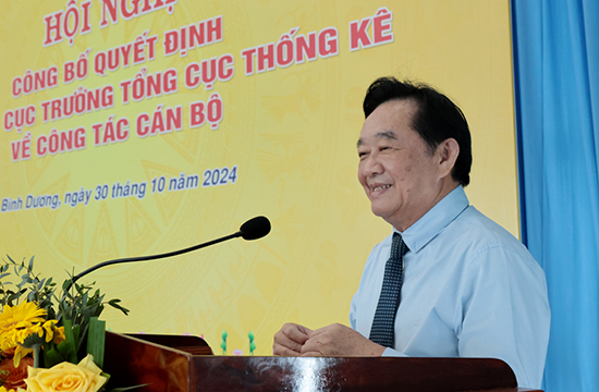 Công bố quyết định về công tác cán bộ Cục Thống kê tỉnh Bình Dương 2